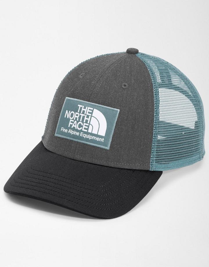 The North Face Mudder Trucker Cap In Gray