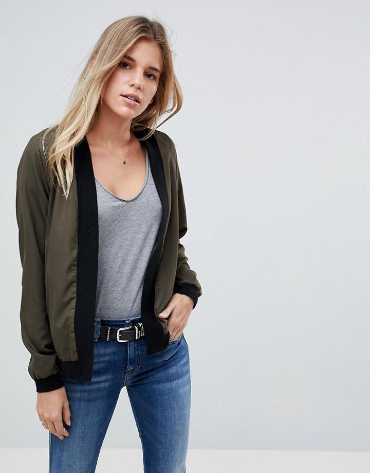 Ichi Open Jacket - Green