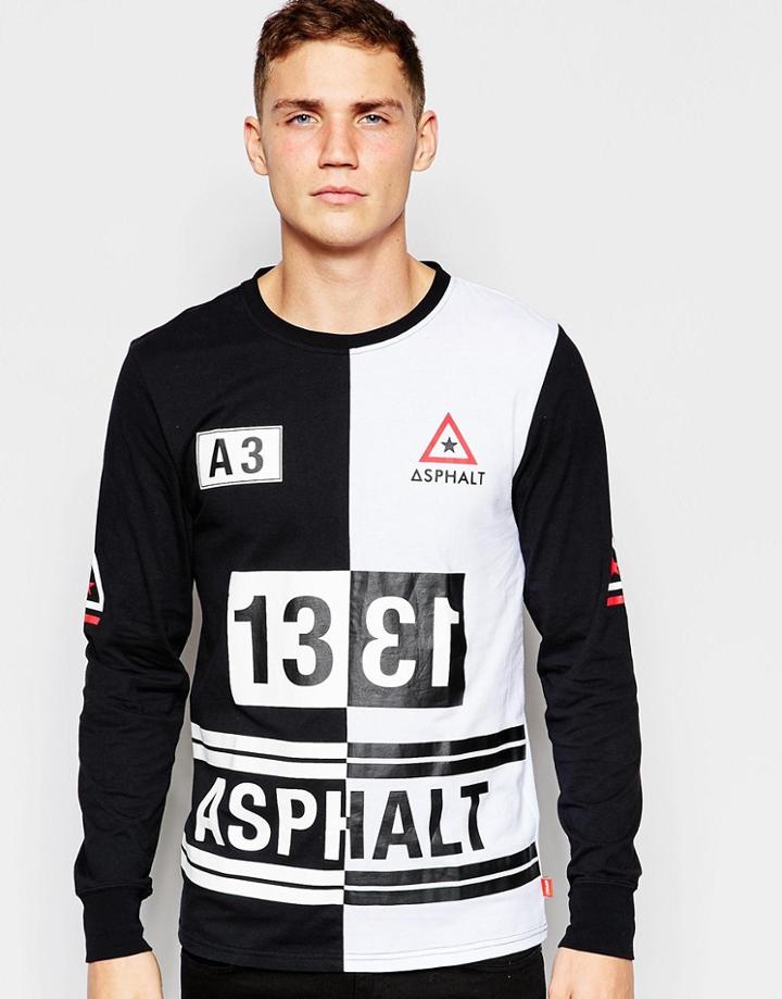 Asphalt Yacht Club Long Sleeve T-shirt - Black