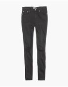 Madewell Knee Rip Skinny Jeans In Black