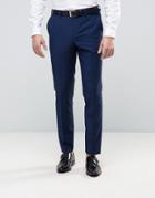 Burton Menswear Slim Suit Pant In Navy - Navy