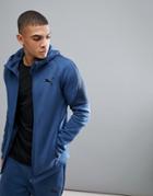 Puma Running Evostripe Move Full Zip Hoodie In Blue 59491550 - Blue
