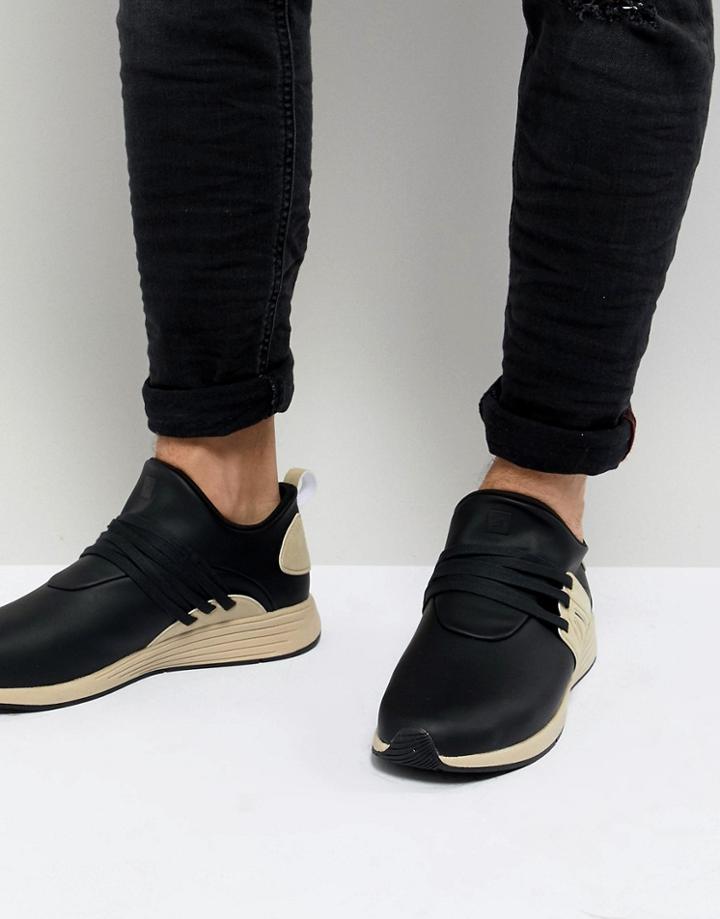 Project Delray Wavey Washed Vegan Sneakers - Black
