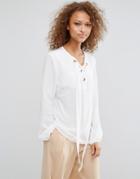 Oeuvre Pussybow Blouse - White