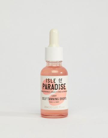 Isle Of Paradise Self Tanning Drops - Light - Clear