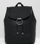 New Look Ring Detail Backpack