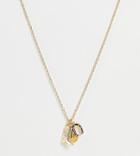 Daisy Street Exclusive Necklace With Western Charms In Gold