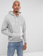 Kappa Big Logo Hoodie - Gray