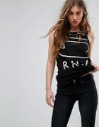 G-star Logo Tank - Black