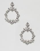 Coast Ashley Crystal Earrings - Silver