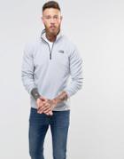 The North Face 100 Glacier 1/4 Zip Fleece In Light Gray - Gray