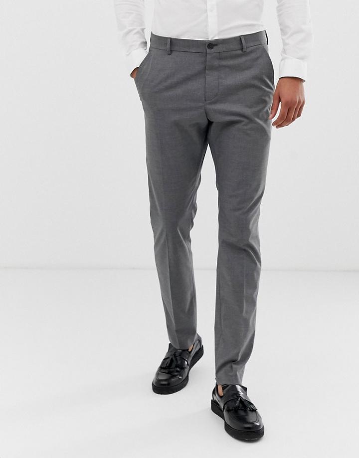 Selected Homme Suit Pants With Stretch In Slim Fit
