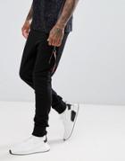 Alpha Industries X-fit Cargo Sweat Pants Slim Fit In Black - Black