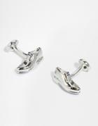 Ted Baker Cufflinks Brogue Shoes - Silver