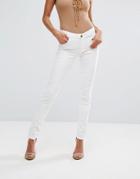 Supertrash Paradise Skinny Jeans - White