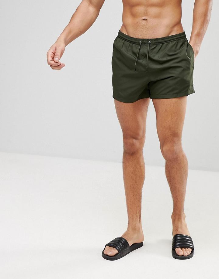 Brave Soul Swim Short - Green