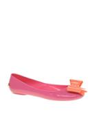 Ted Baker Thuja Flat Ballerina Pump With Bow - Pink