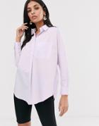 French Connection Cotton Shirt-purple