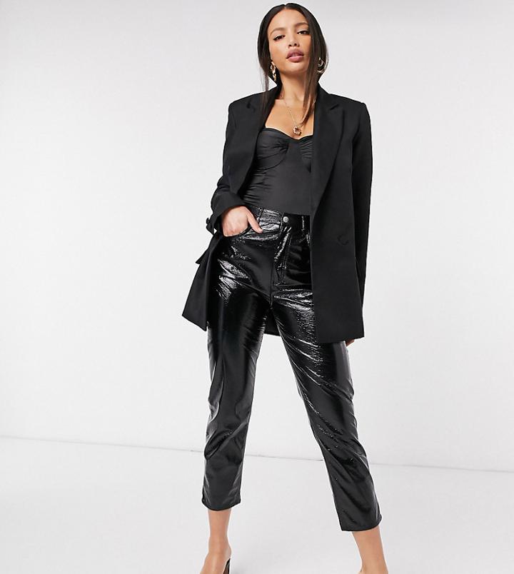 Asos Design Tall Perfect Blazer In Black