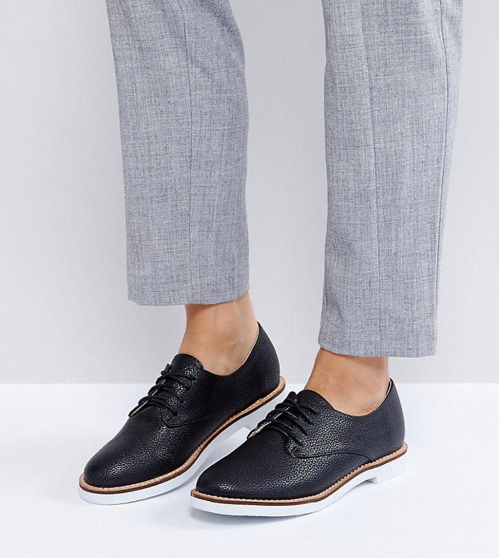 London Rebel Chunky Loafers - Black
