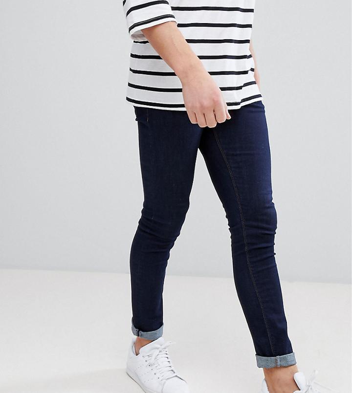 Noak Super Skinny Jeans In Raw Blue