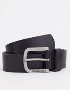 Jack & Jones Casual Belt In Black