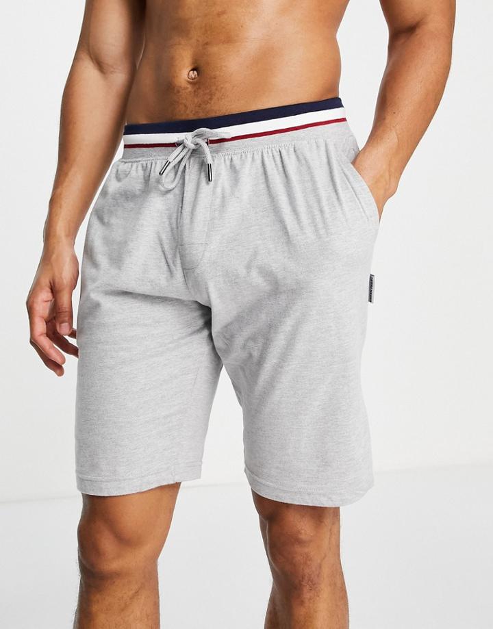 Greentreat Lounge Short In Light Gray