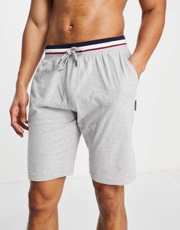 Greentreat Lounge Short In Light Gray