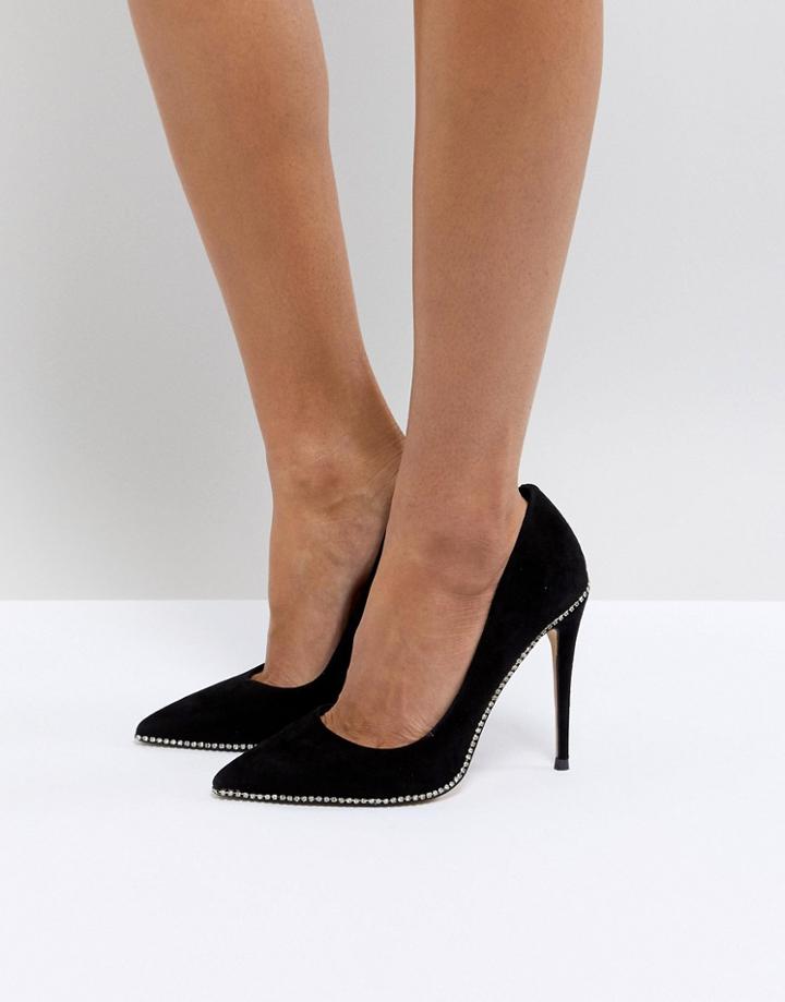 Kg By Kurt Geiger Envy Suede Pumps - Black