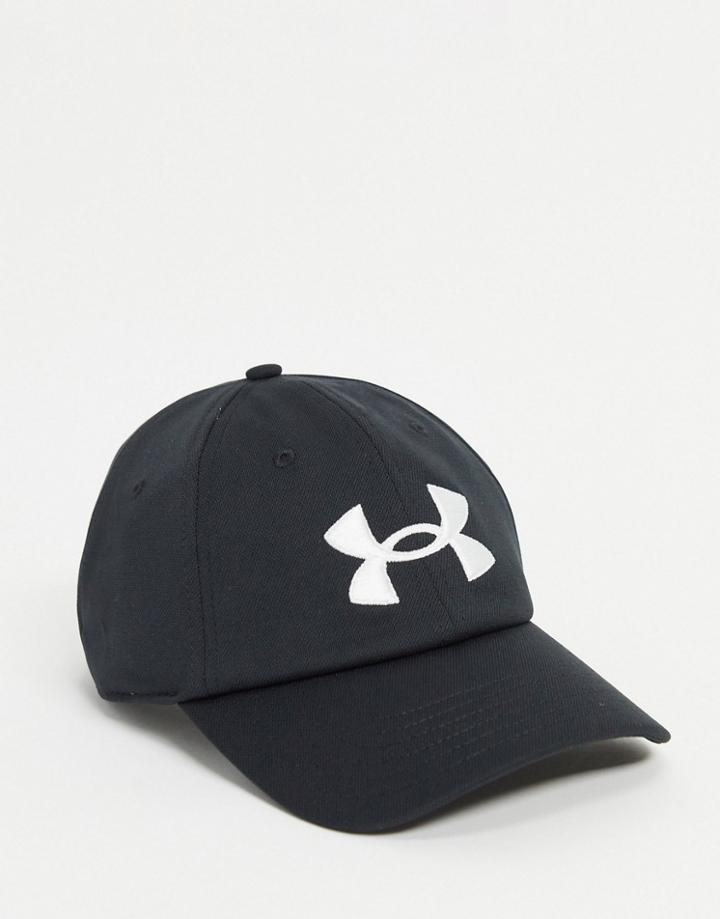 Under Armour Blitzing Adjustable Back Cap In Black