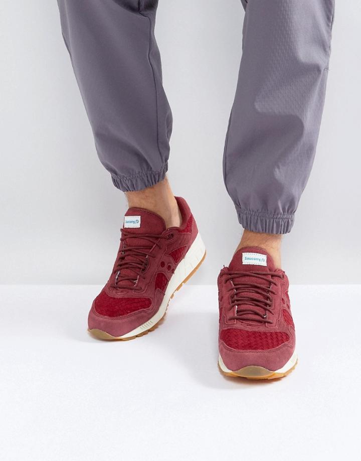 Saucony Shadow 5000 Ht Weave Pack Sneakers In Red S70371-3 - Red