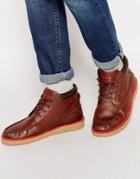 Firetrap New England Moccasin Boots - Brown