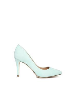 Asos Spring Break Pointed High Heels - Mint
