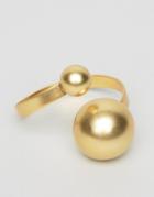 Aqaq X Mawi Orb Cuff - Gold