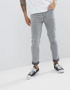 Le Breve Skinny Fit Jeans - Gray