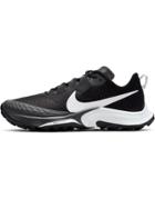 Nike Running Trail Air Zoom Terra Kiger 7 Sneakers In Black/pure Platinum