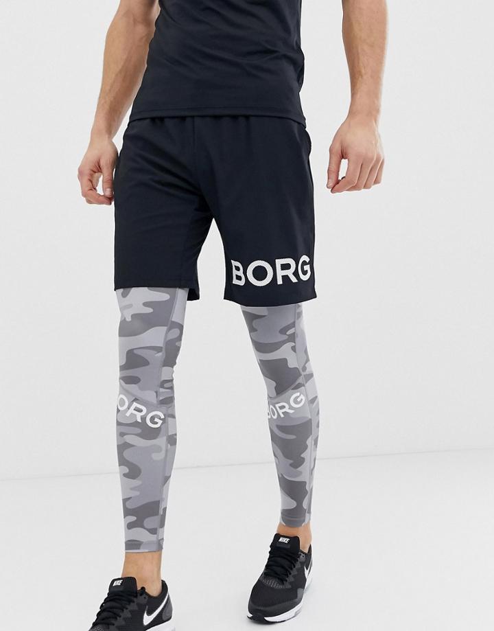 Bjorn Borg Performance August Shorts-black