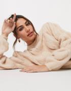 & Other Stories Gathered Sweater In Beige-neutral