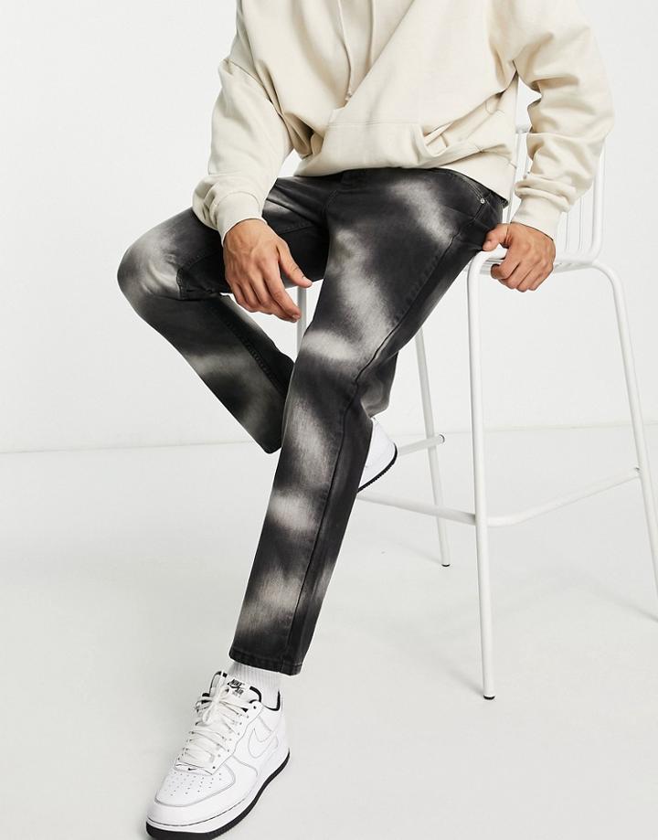 Bolongaro Trevor Loose Jeans In Washed Black