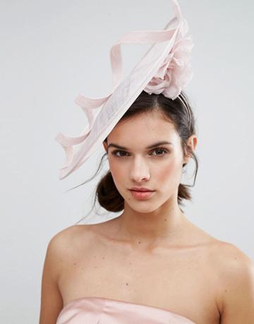 Vixen Disc Fascinator Hat - Pink