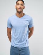Polo Sport By Ralph Lauren Regular Fit V Neck Logo T-shirt In Blue - B