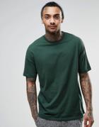 Asos Oversized T-shirt In Teal - Sea Deep Green