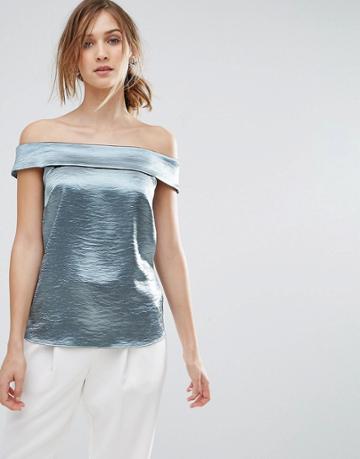 Coast Metallic Top - Green