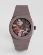 D1 Milano Khaki Marble Watch - Green