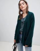 B.young Open Cardigan - Green