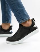 Camper Pelotas Capsule Leather Sneakers In Black - Black