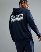 Adidas Basketball Dame Hoodie In Navy Ce7355 - Navy