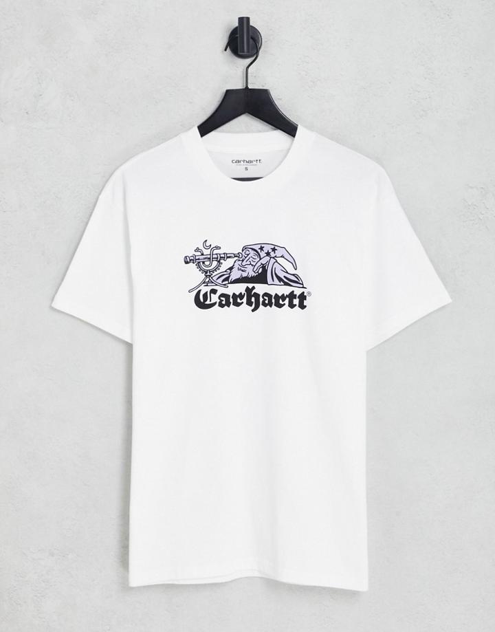 Carhartt Wip Bright Future Print T-shirt In White