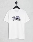Carhartt Wip Bright Future Print T-shirt In White