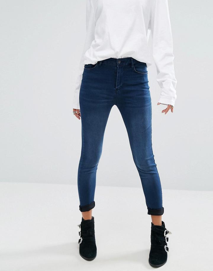 Pull & Bear Skinny Jeans - Blue